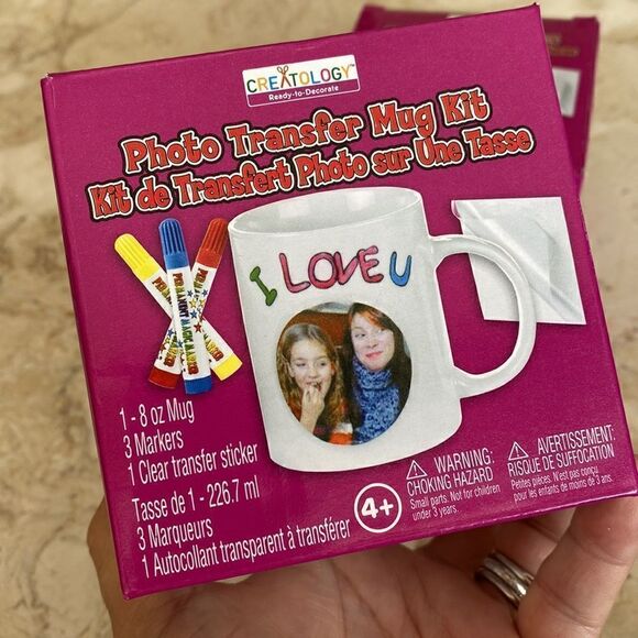 NWT Photo Transfer Mug Kit - Picture 2 of 3
